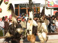 Mummers carnival in Razlog