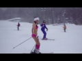 Skiing in a Bathing Suit