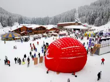 Perfect organization for the World Ski Cup in Bansko this weekend.